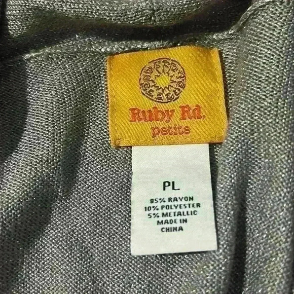 Ruby Rd Petite sweater - Picture 6 of 6
